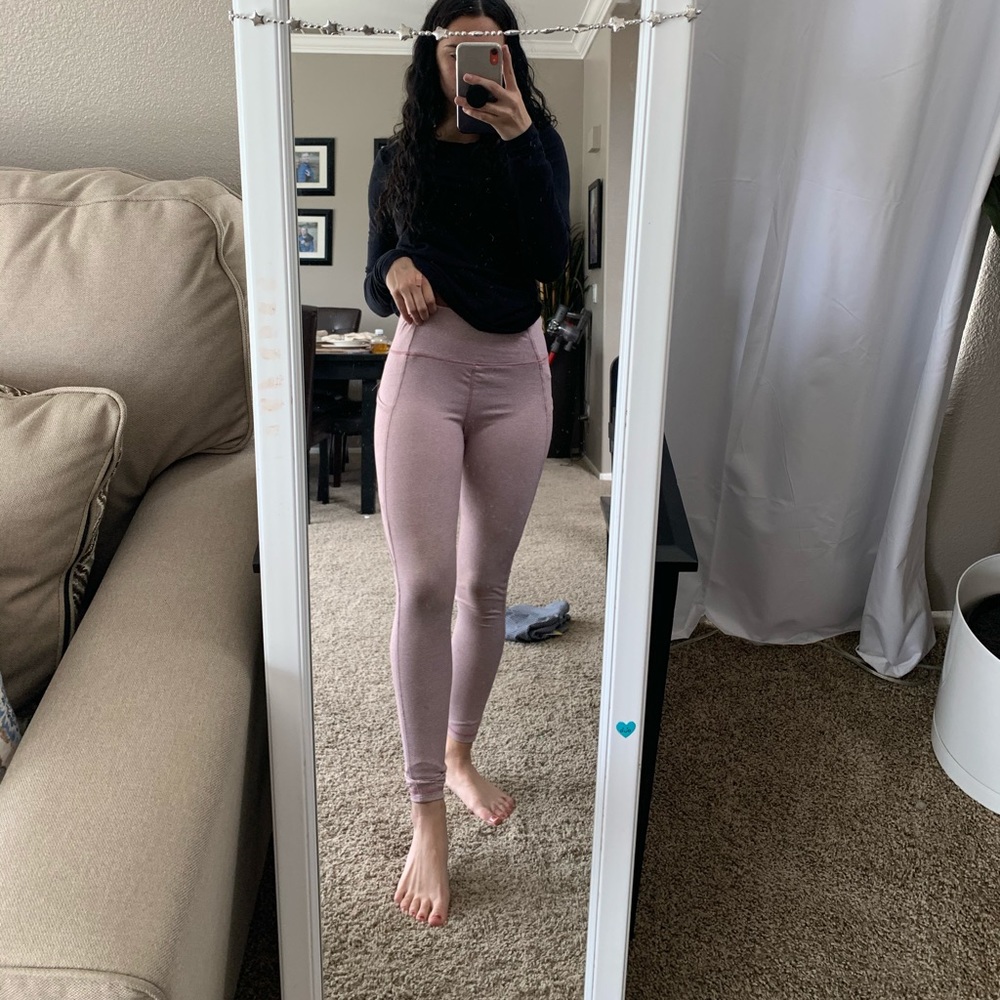 Pink leggings